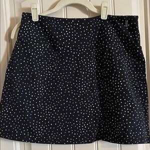 TeezHer Polka Dot Black Skort